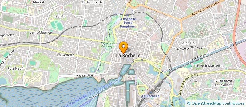 localisation de l'entreprise LAURADA  LA ROCHELLE