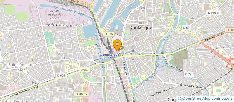 localisation de l'entreprise LAURADAVID à DUNKERQUE