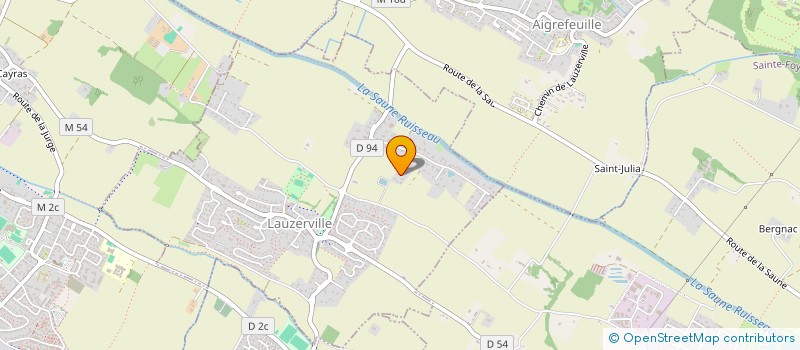 localisation de l'entreprise LAURAGAIS THERMIQUE  LAUZERVILLE