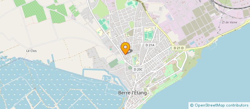 localisation de l'entreprise LAURAIS  BERRE-L'ETANG