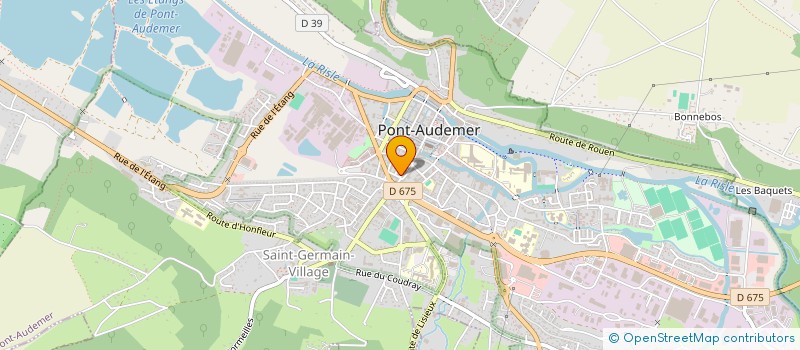localisation de l'entreprise LAURAJEAN à PONT-AUDEMER