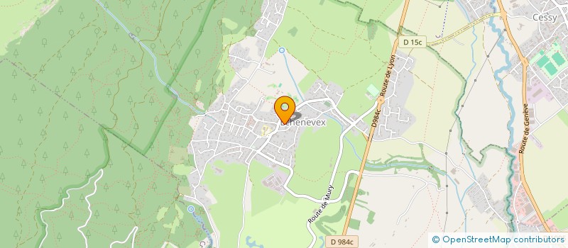 localisation de l'entreprise LAURAJO  ECHENEVEX