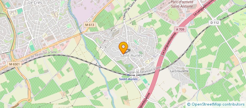 localisation de l'entreprise LAURAL  SAINT-AUNES