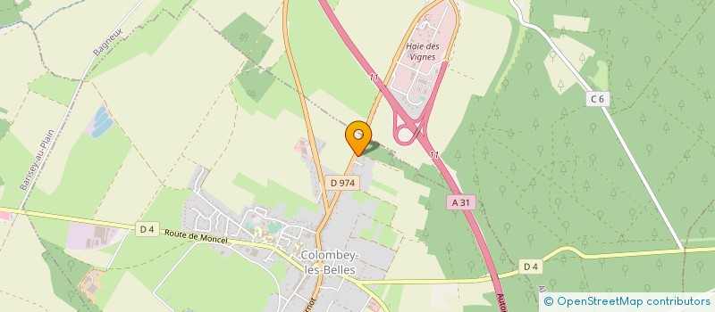 localisation de l'entreprise LAURALAS  COLOMBEY-LES-BELLES