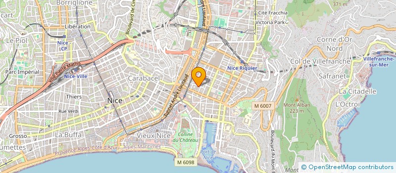 localisation de l'entreprise LAURALEE à NICE