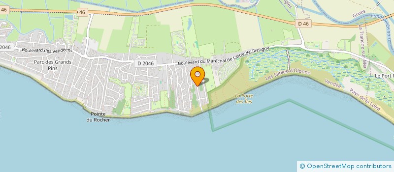localisation de l'entreprise LAURALEX à LA TRANCHE-SUR-MER