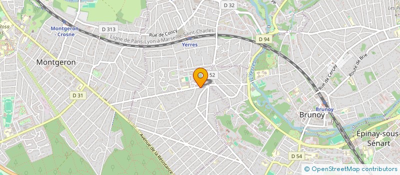 localisation de l'entreprise LAURALEX  YERRES