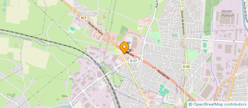 localisation de l'entreprise LAURALEX à MABLY