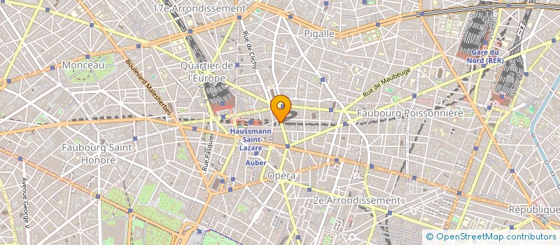 localisation de l'entreprise LAURALEX OPTICAL COMPANY à PARIS