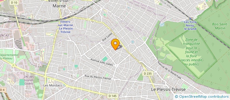 localisation de l'entreprise LAURALI  CHAMPIGNY-SUR-MARNE