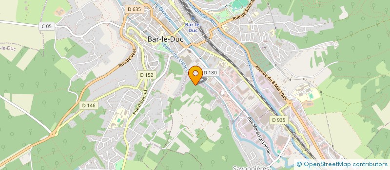 localisation de l'entreprise LAURALICANT AUDIT ET CONSEILS à SAVONNIERES-DEVANT-BAR