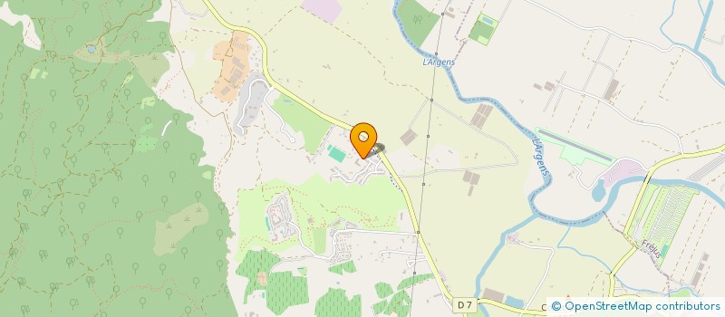 localisation de l'entreprise LAURAMA à ROQUEBRUNE-SUR-ARGENS