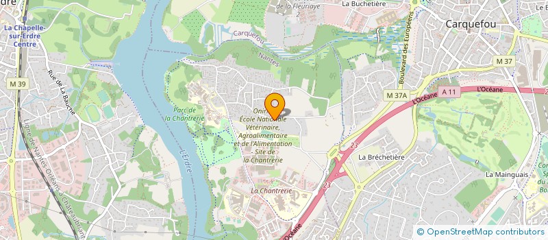 localisation de l'entreprise LAURAMAR à NANTES