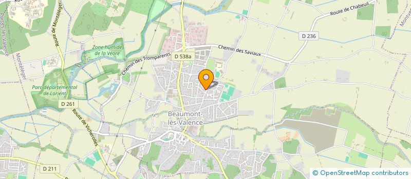 localisation de l'entreprise LAURAMAX à BEAUMONT-LES-VALENCE