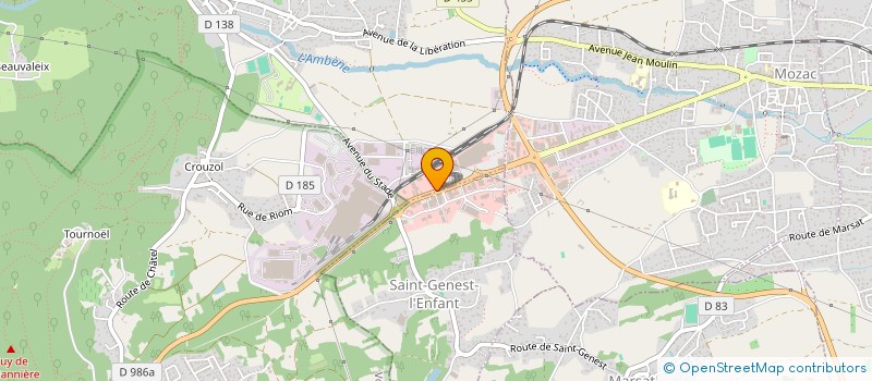 localisation de l'entreprise LAURAMEL  ENVAL