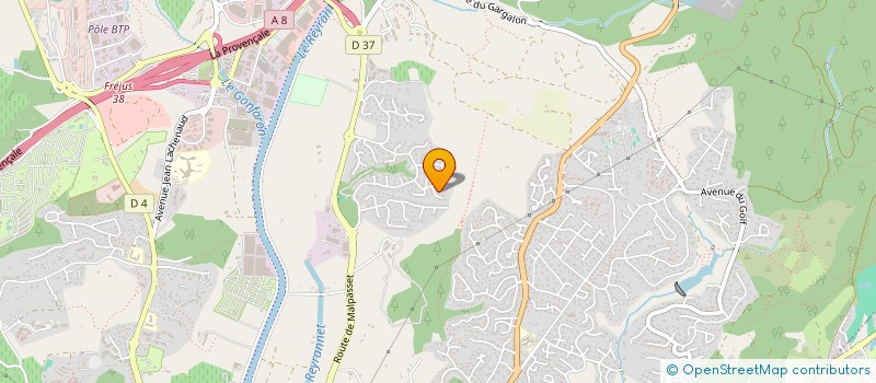localisation de l'entreprise LAURAMER à FREJUS
