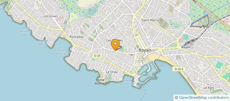 localisation de l'entreprise LAURAN  ROYAN