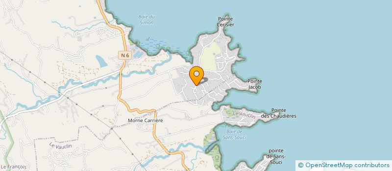 localisation de l'entreprise LAURAN  LE FRANCOIS