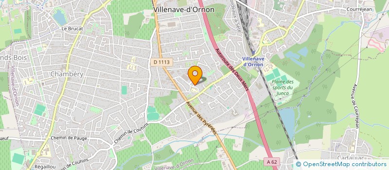 localisation de l'entreprise LAURANA à VILLENAVE-D'ORNON