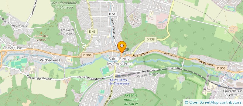 localisation de l'entreprise LAURANE  SAINT-REMY-LES-CHEVREUSE