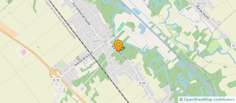 localisation de l'entreprise LAURANNE  SAINT-LYE