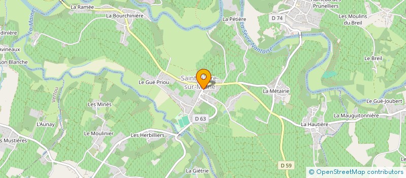 localisation de l'entreprise LAURANNE BOX  SAINT-FIACRE-SUR-MAINE