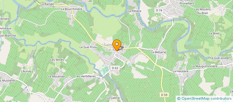 localisation de l'entreprise LAURANNE IMMOBILIER  SAINT-FIACRE-SUR-MAINE