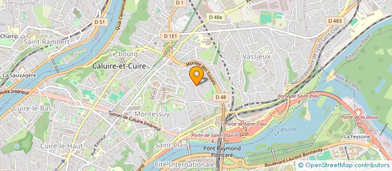 localisation de l'entreprise LAURANNE VARRAULT CONSEIL  CALUIRE-ET-CUIRE