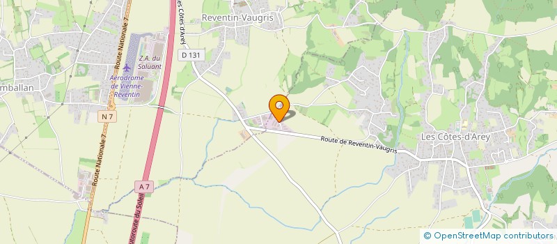 localisation de l'entreprise LAURANS à LES COTES D'AREY