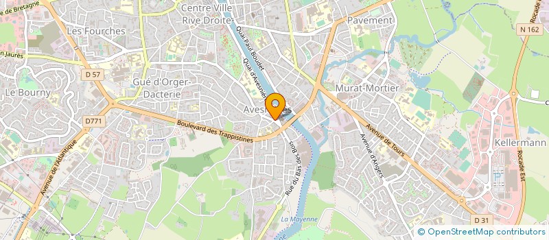 localisation de l'entreprise LAURANVAL à LAVAL
