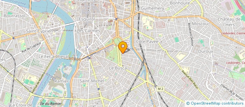 localisation de l'entreprise LAURAPH à TOULOUSE