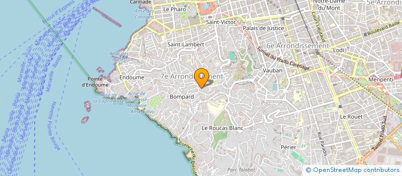 localisation de l'entreprise LAURASTAN à MARSEILLE