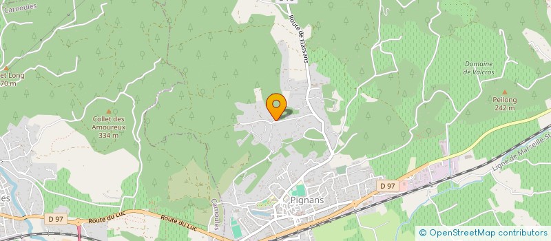 localisation de l'entreprise LAURATESS  PIGNANS