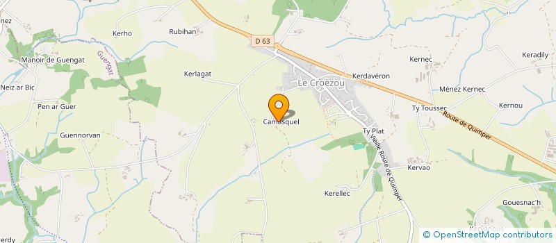 localisation de l'entreprise LAURATOM  PLOGONNEC