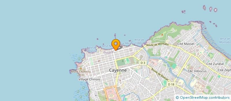 localisation de l'entreprise LAURAXEL  CAYENNE
