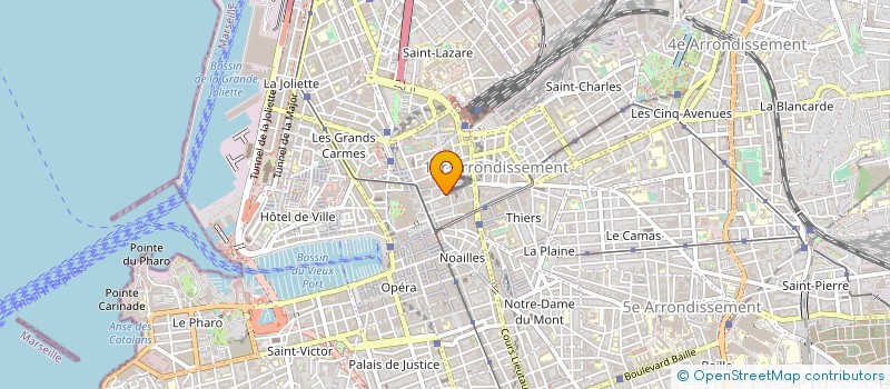 localisation de l'entreprise LAURE 25 à MARSEILLE