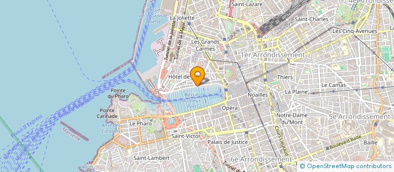 localisation de l'entreprise LAURE à MARSEILLE