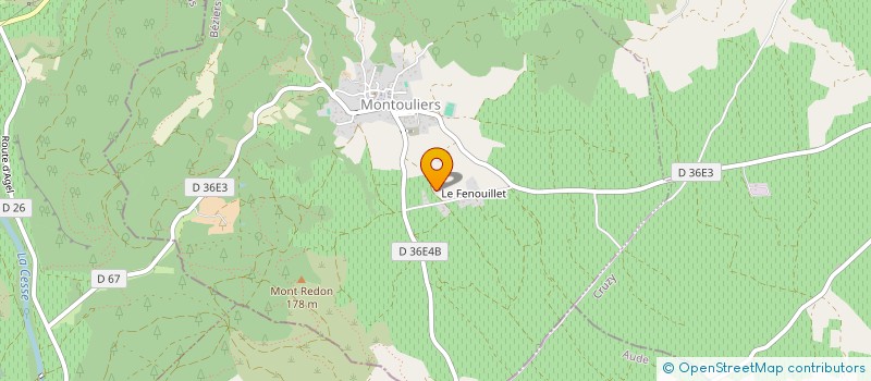 localisation de l'entreprise LAURE à MONTOULIERS