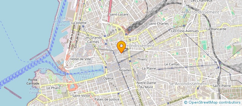 localisation de l'entreprise LAURE  MARSEILLE