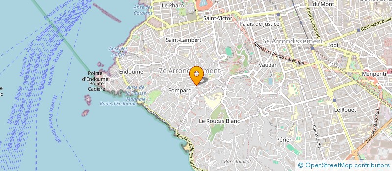 localisation de l'entreprise LAURE ARNOLD à MARSEILLE