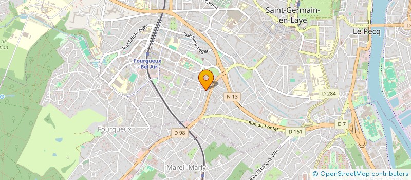localisation de l'entreprise LAURE BENTZE  SAINT-GERMAIN-EN-LAYE