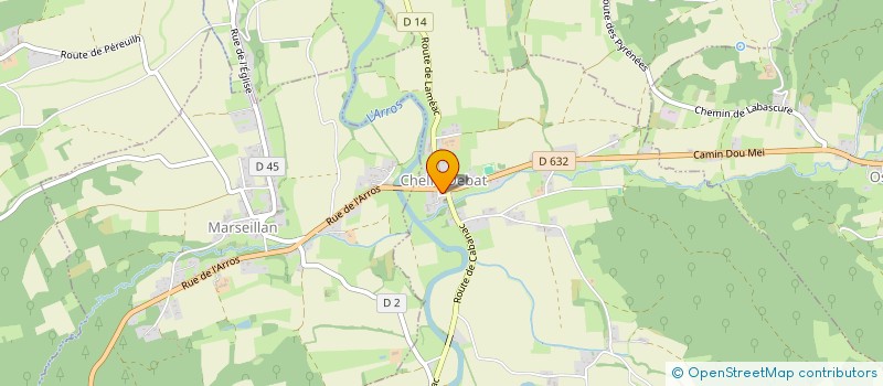 localisation de l'entreprise LAURE DE LANSAC  LANSAC