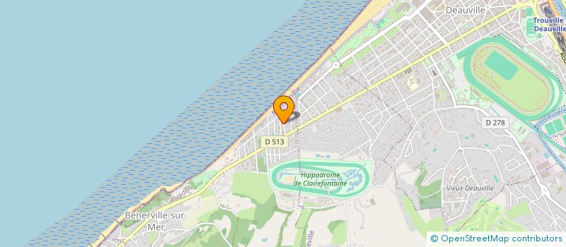 localisation de l'entreprise LAURE FRAPPAT  BENERVILLE-SUR-MER