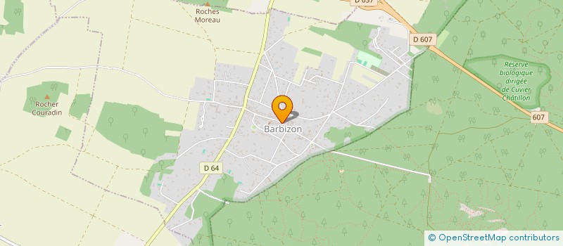 localisation de l'entreprise LAURE HENRY  BARBIZON