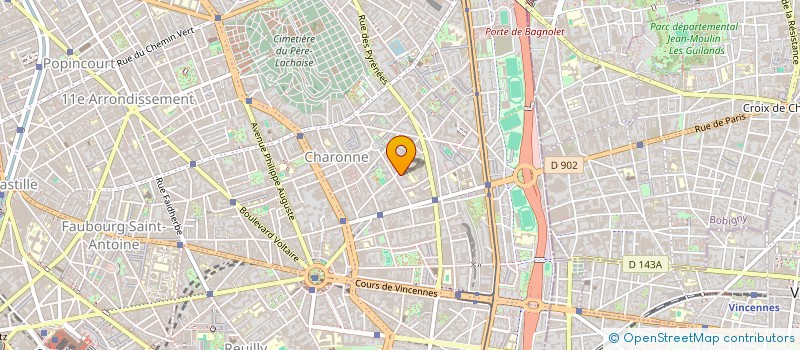 localisation de l'entreprise LAURE SARGENTONI  PARIS