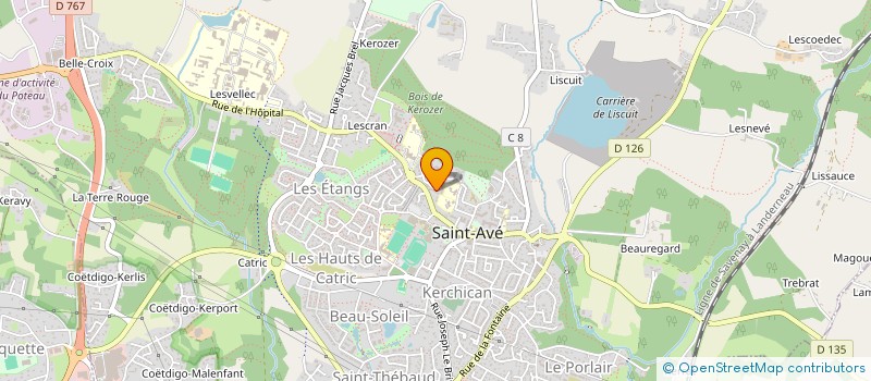 localisation de l'entreprise LAURE ST MARCEL  SAINT-AVE