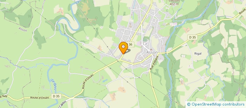 localisation de l'entreprise LAUREAL à NAY