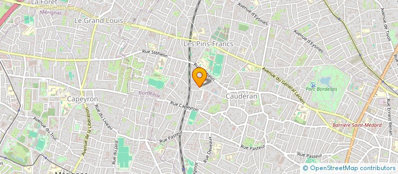 localisation de l'entreprise LAUREANA  BORDEAUX