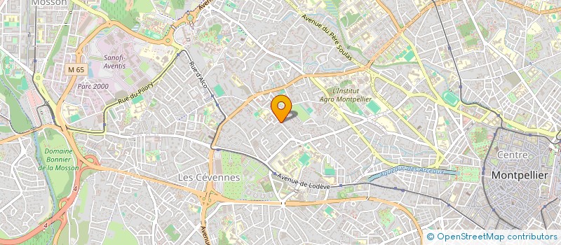 localisation de l'entreprise LAUREAT à MONTPELLIER