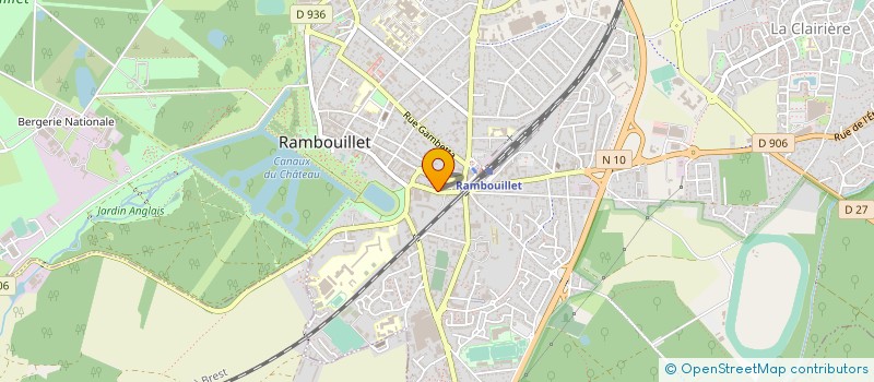 localisation de l'entreprise LAURECA à RAMBOUILLET